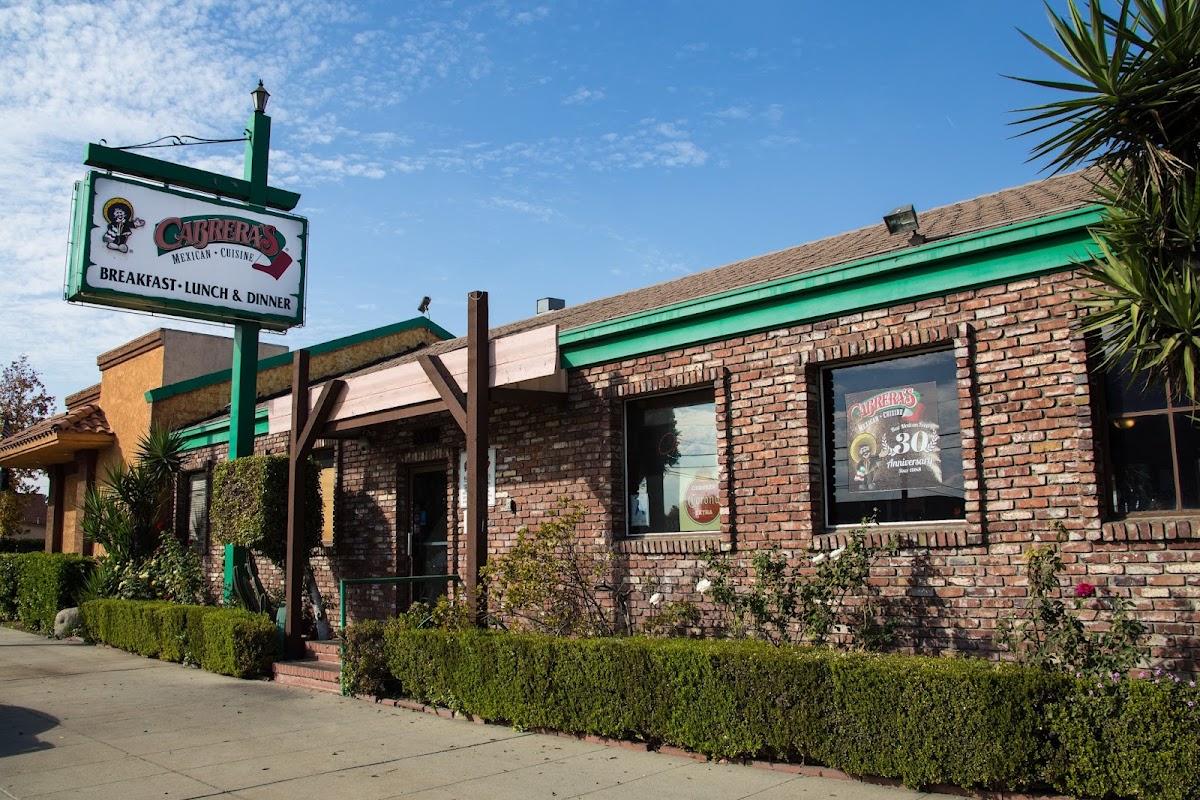 Cabrera's Restaurant — Mexican Restaurant in Arcadia, CA