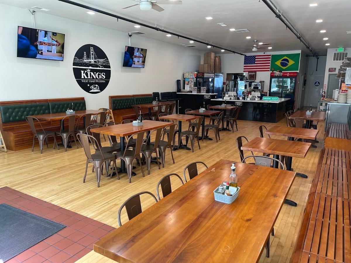 Kings West Coast Pizzeria — Pizza Restaurant in Daly City, CA