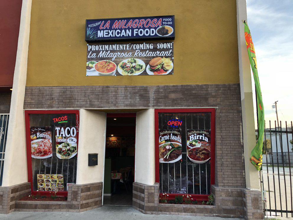 La Milagrosa Mexican Restaurant — Mexican Restaurant in Pomona, CA