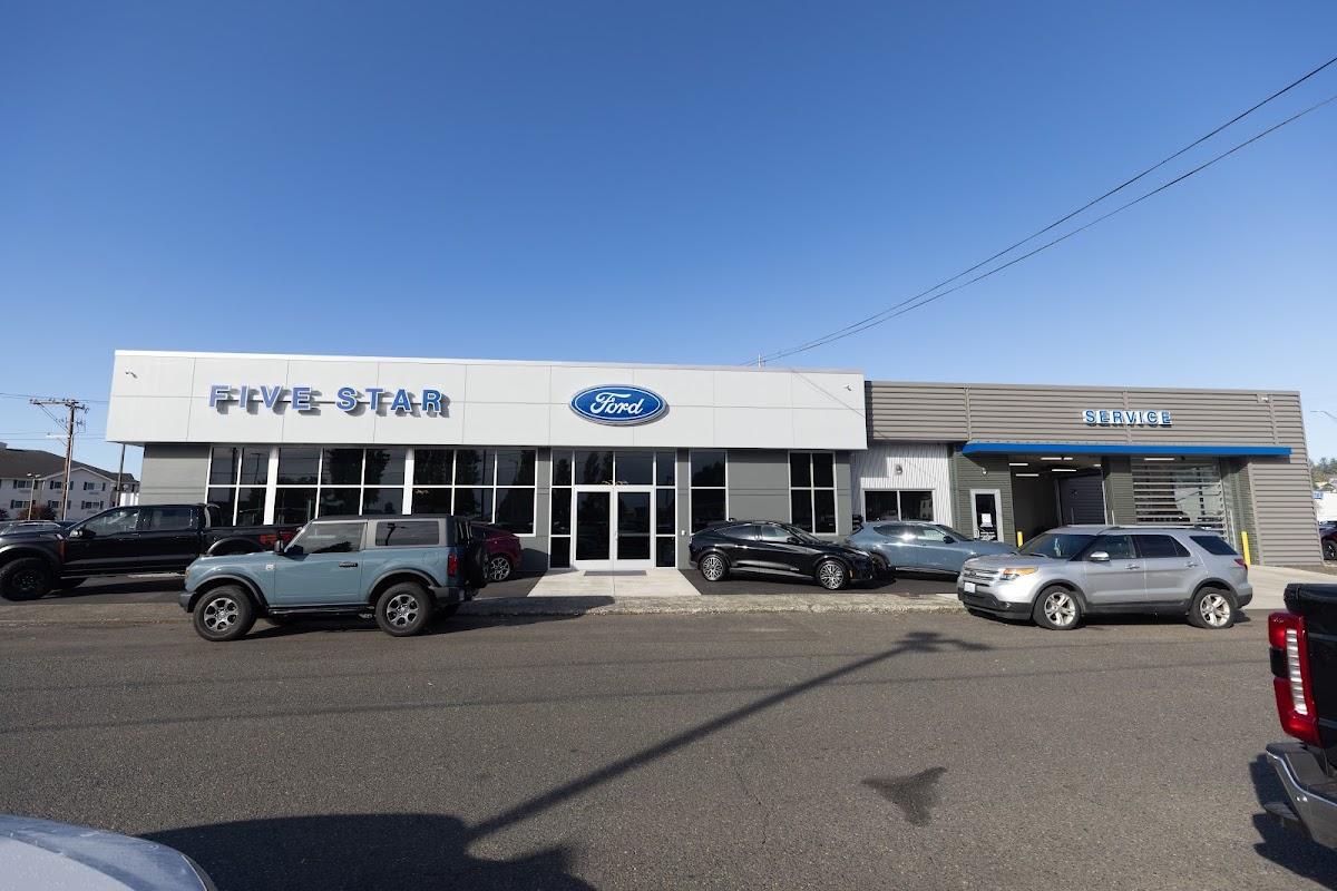 Five Star Ford — New Car Dealer in Aberdeen, WA